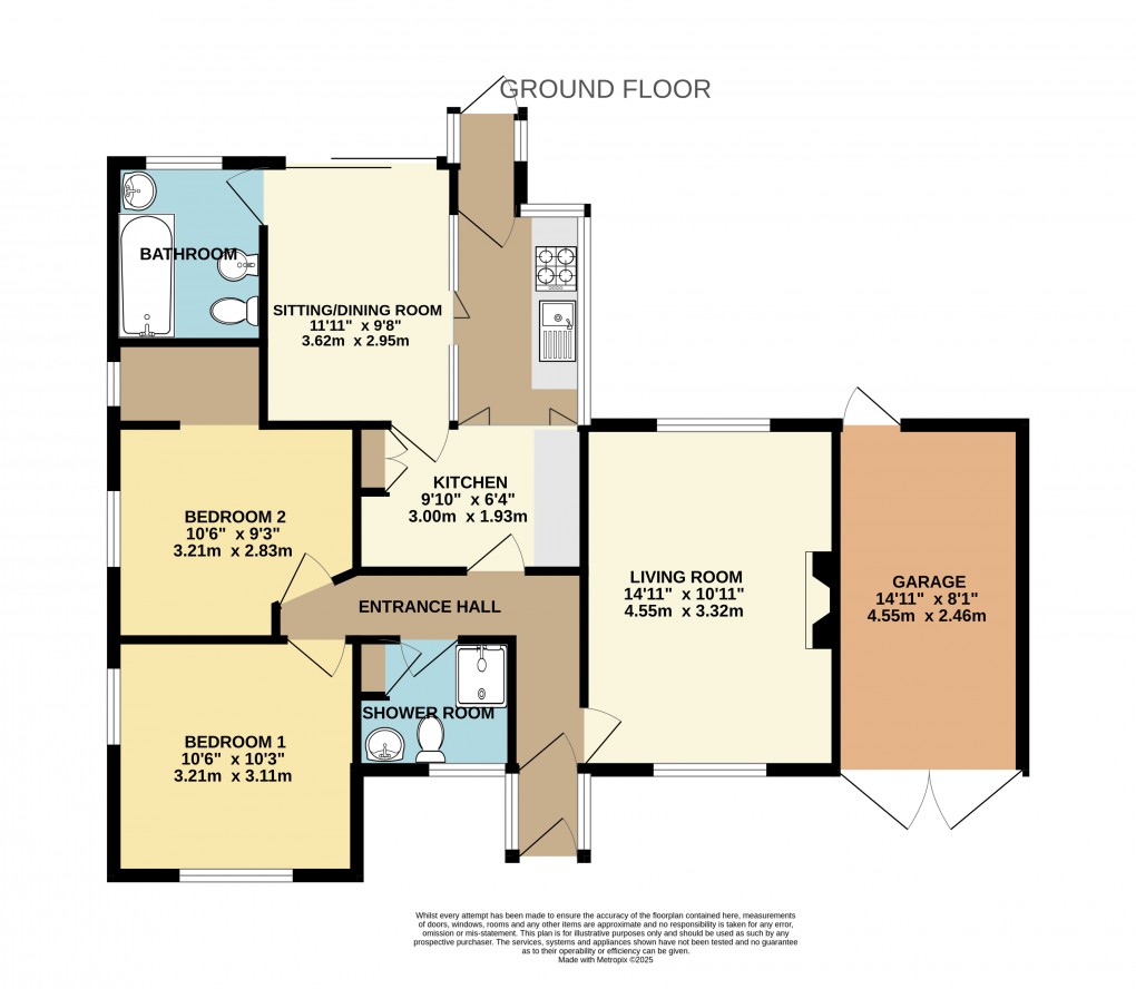 Floorplan for Seaton, Devon