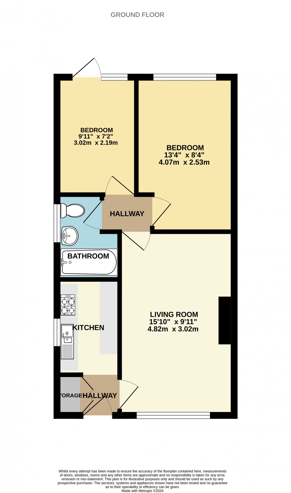 Floorplan for Seaton, Devon