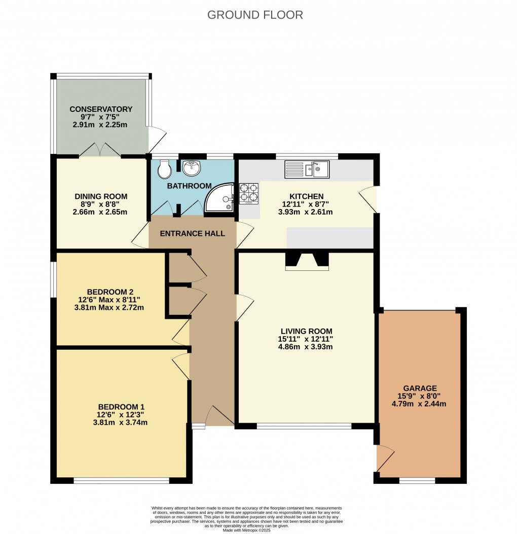 Floorplan for Seaton, Devon