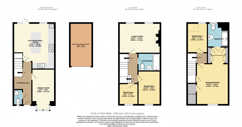 Floorplan for Seaton, Devon