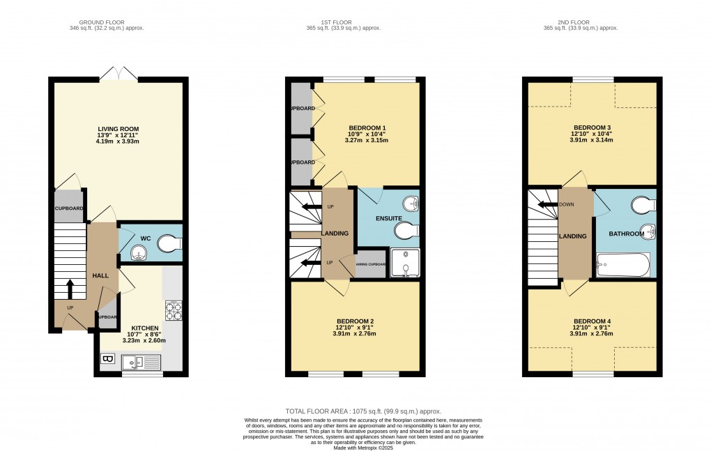 Floorplan for Seaton, Devon