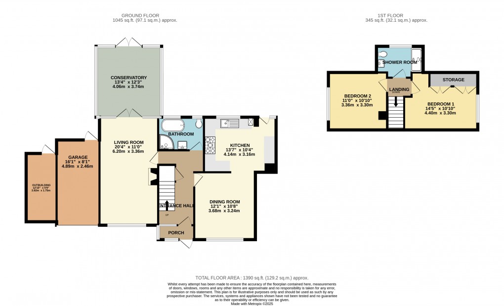 Floorplan for Seaton, Devon