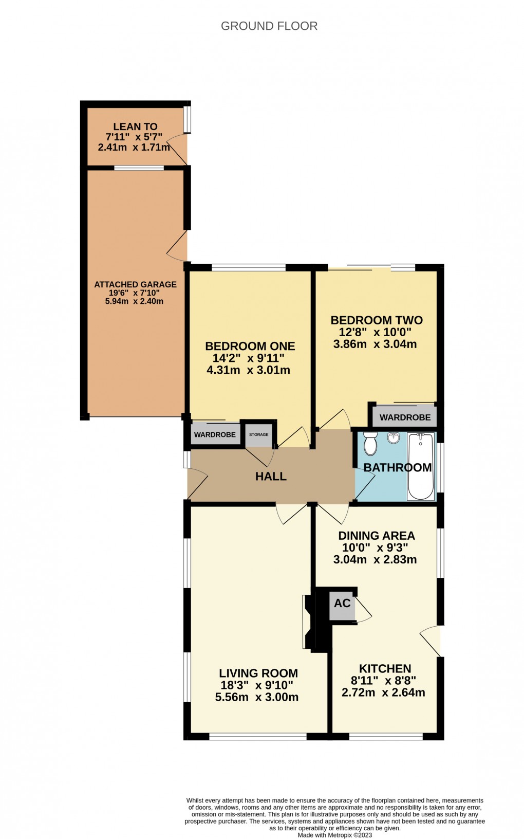 Floorplan for Seaton, Devon