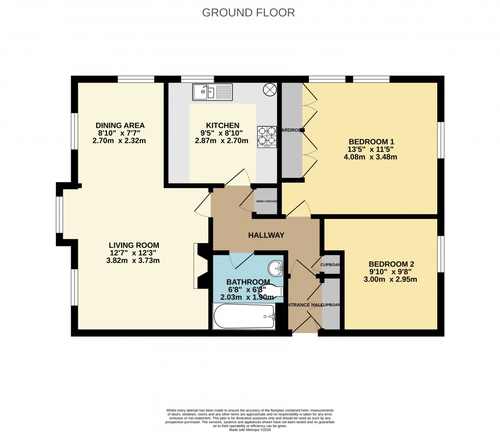 Floorplan for Seaton, Devon