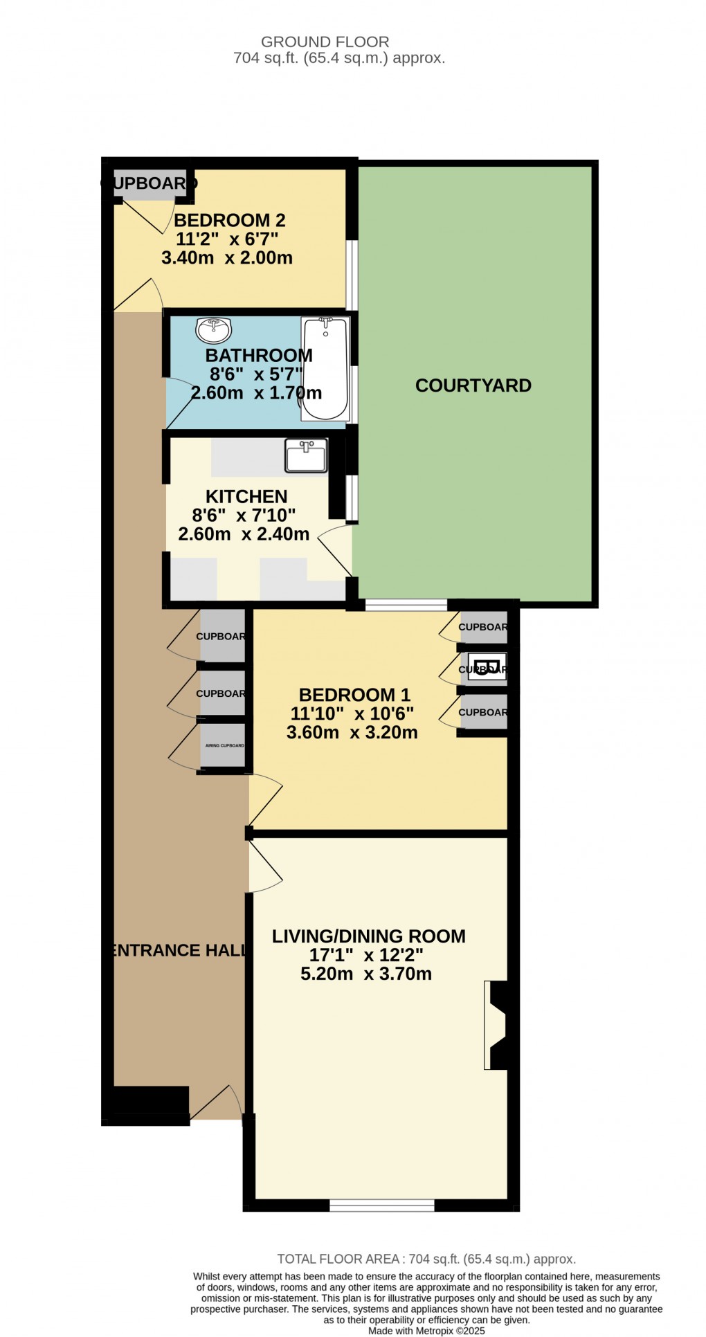 Floorplan for Seaton, Devon