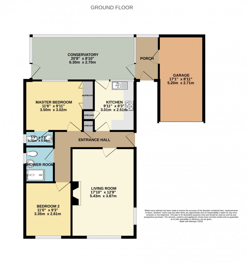 Floorplan for Seaton, Devon