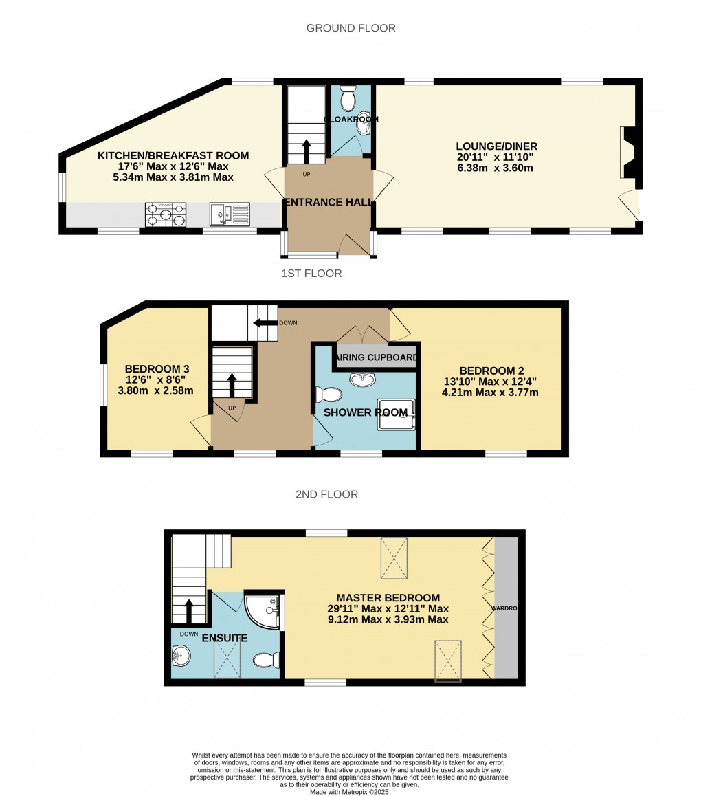 Floorplan for Colyton, Devon