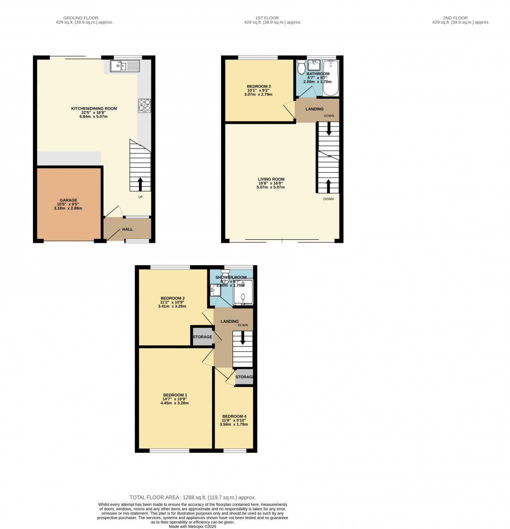 Floorplan for The Shoreline, Seaton