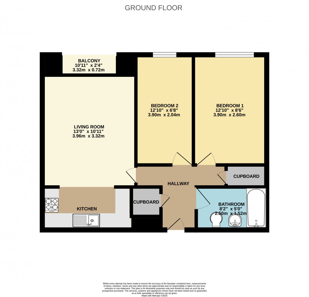 Floorplan for Seaton, Devon