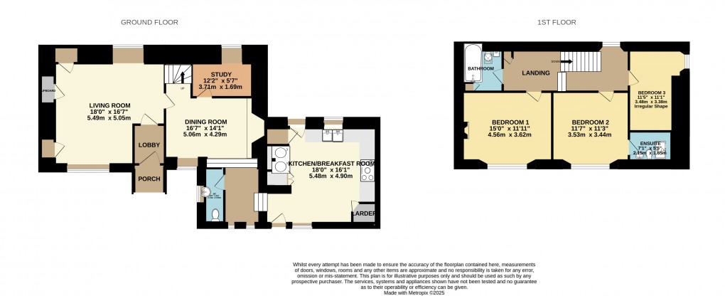 Floorplan for Axminster, Devon