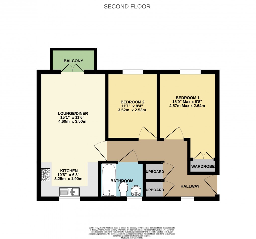 Floorplan for Shearwater Way, Seaton, Devon