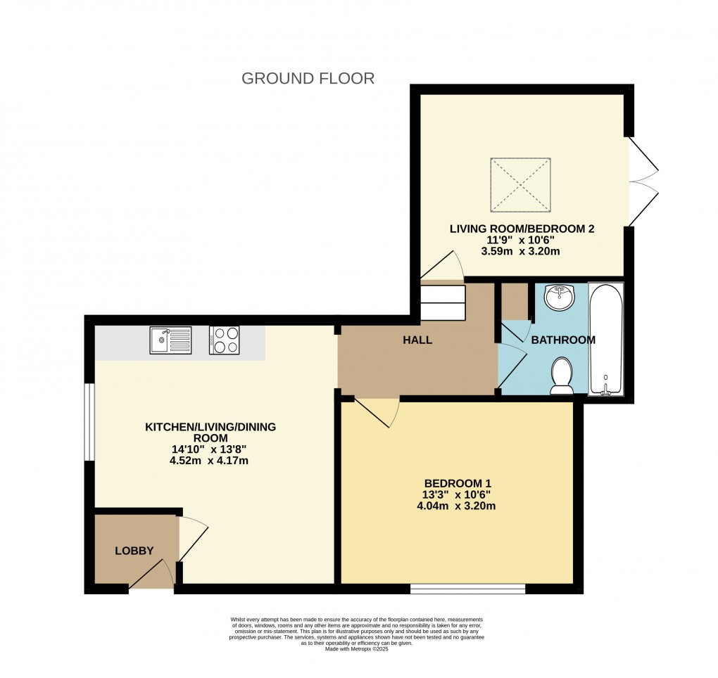 Floorplan for Seaton, Devon