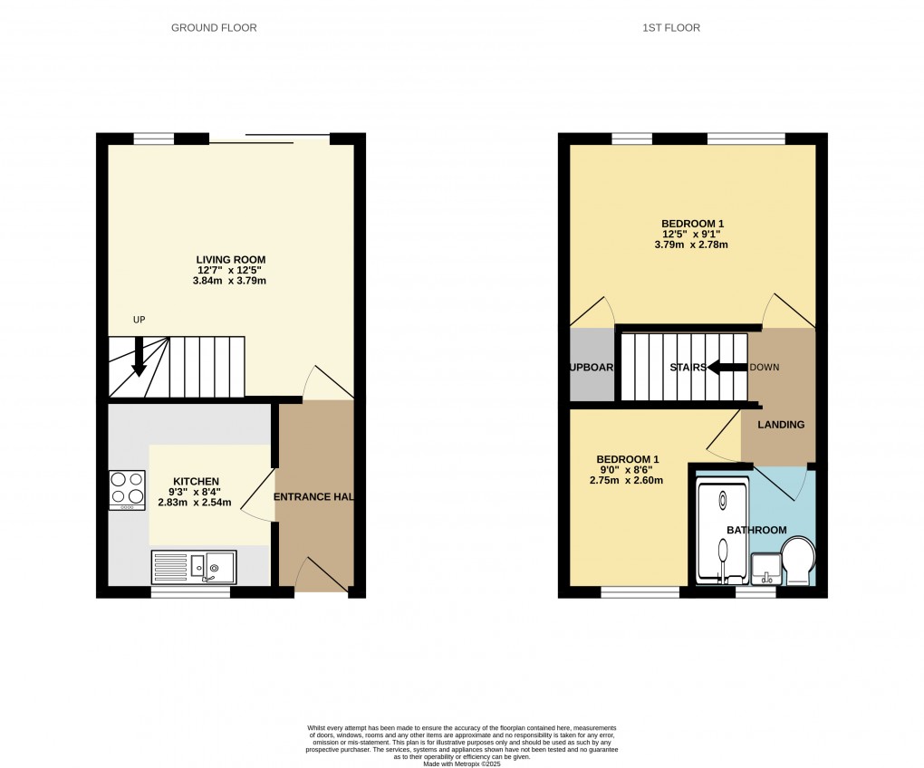 Floorplan for Seaton, Devon