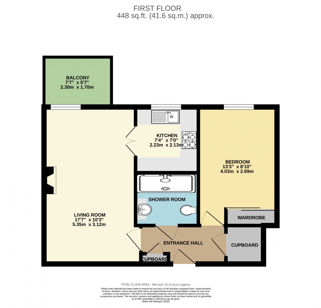 Floorplan for Seaton, Devon