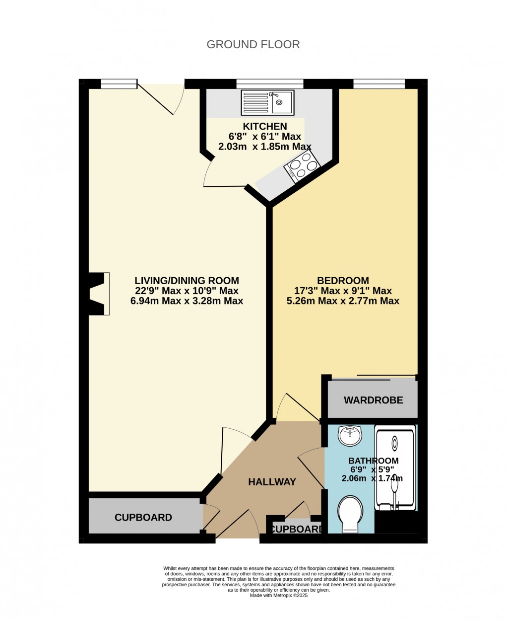 Floorplan for Haven Court, SEATON
