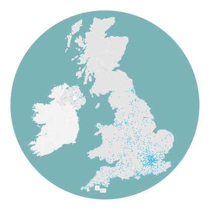 Regional and National connected network